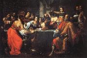 Giovanni Martinelli Belshazzar's Feast France oil painting artist